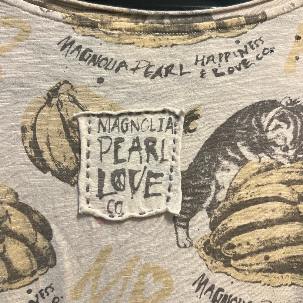 Magnolia Pearl Catty Cakes Graphic Tee Dress